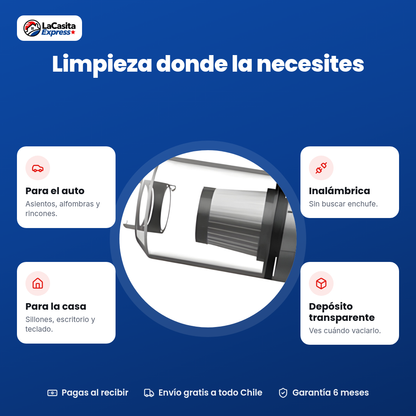 AspiraGo™ Aspiradora y Soplador Portátil 2 en 1